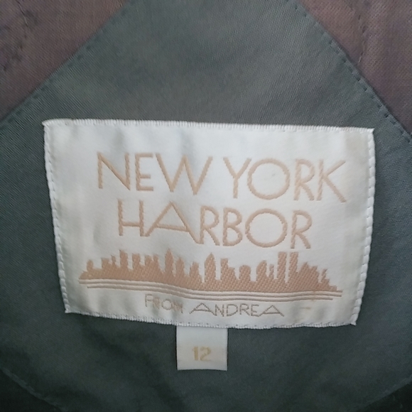New York Harbor 12 Gray Trench Coat - Picture 7 of 11